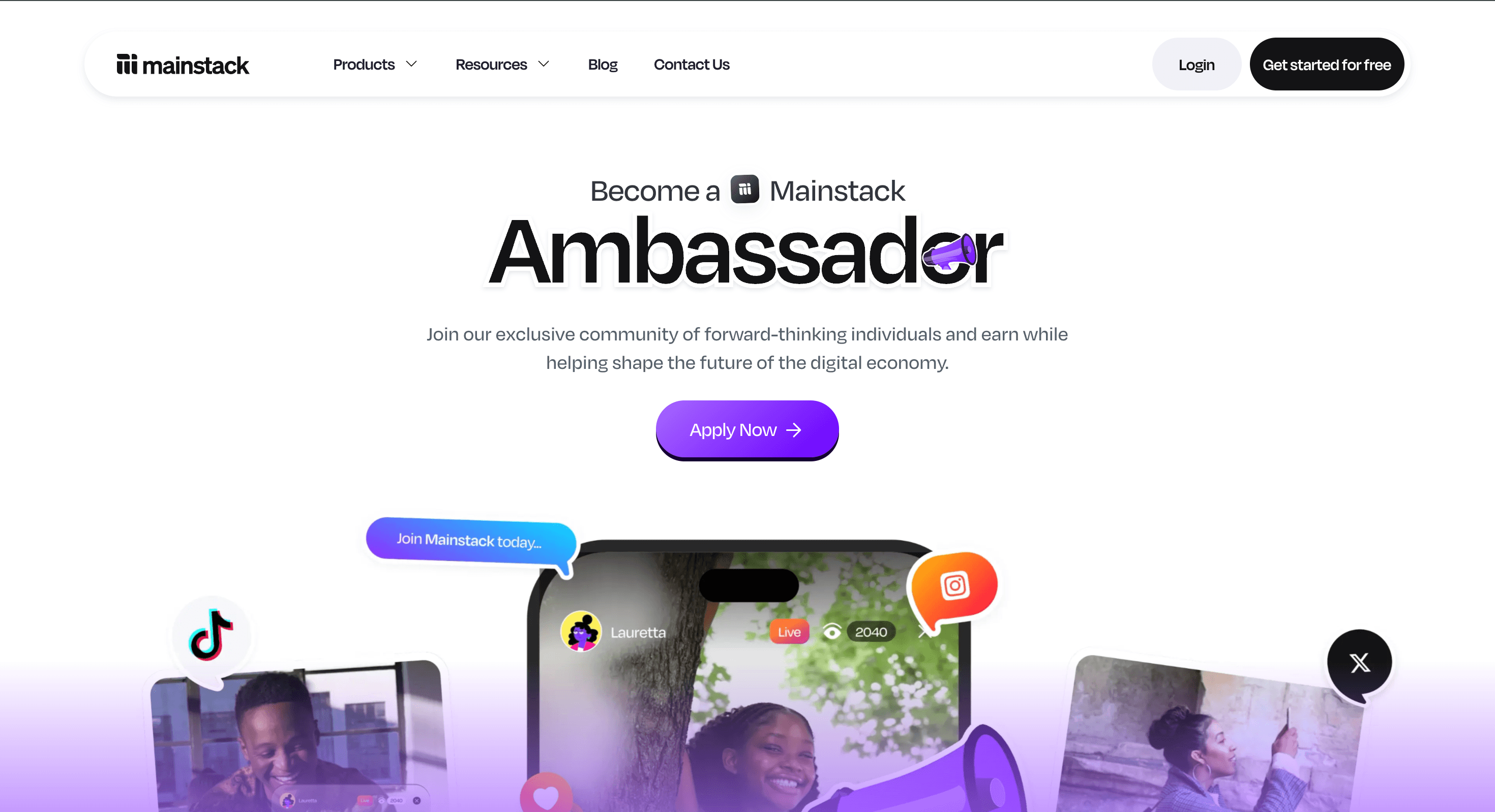 Mainstack Ambassador Program